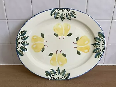 Buy Poole Pottery Dorset Fruits - Pears - 33.5 Cm Oval Platter • 15£