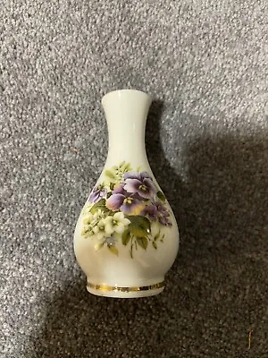 Buy Holly Barn Fine Bone China Small Floral Vase Made In England • 4£