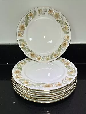 Buy Duchess Bone China Plates Greensleeves 8 Plates 8.5 Inches • 16.99£