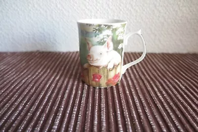 Buy Beautiful Fenton China Company - Ann Blockley - Ceramic Coffee Mug With Pigs • 5.99£