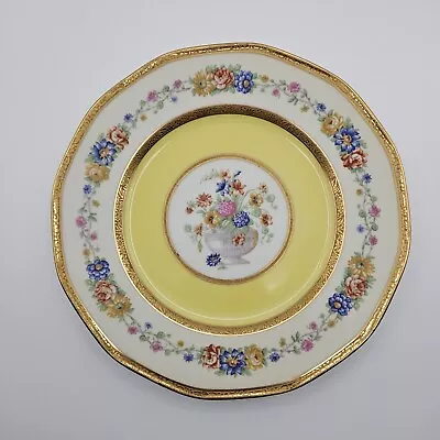 Buy 3 Theo Haviland Limoges Dinner Plates: Azay Le Rideau (Rare)/Cheverny/Aquitania • 91.27£
