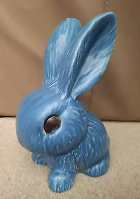 Buy Rare Blue Sylvac Large Snub Nosed Bunny Rabbit 1028 9.5  Tall • 150£