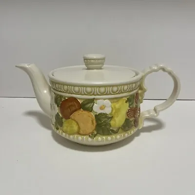 Buy Vintage (1960’s) Metlox Vernon Ware Poppytrail “Della Robbia” Teapot Pitcher • 18.97£