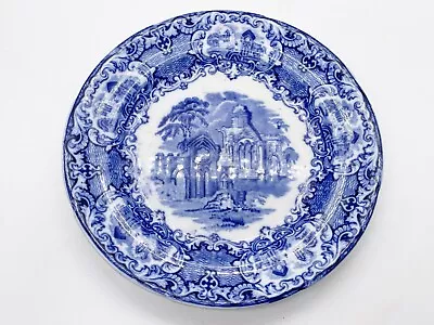Buy Antique George Jones 1790 Abbey Blue White Side Salad Plate • 22.99£