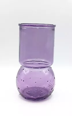 Buy Handmade Spanish Glass Vase Lilac !00% Recycled 17cm Vidrios San Miguel • 13.99£