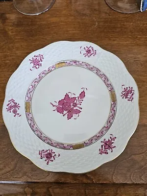Buy VTG Herend Hungary CHINESE BOUQUET Raspberry Salad Plate, 7 1/2  Across • 68.28£