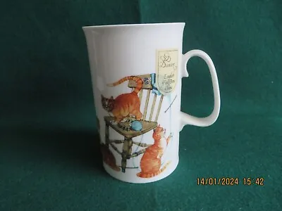 Buy Dunoon Alley Cats Fine Bone Mug Designed By Cherry Denman NO SIGNS OF USE EX CON • 5£