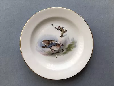 Buy C1920s VINTAGE FREDERICK WARNE PETER RABBIT GRIMWADES CHINA SMALL CHILDS PLATE • 34.99£
