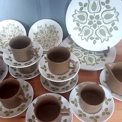 Buy Maidstone J&G Meakin Hanley Tea Coffee Set+Plate Bowls Tableware Tuliptime • 42£