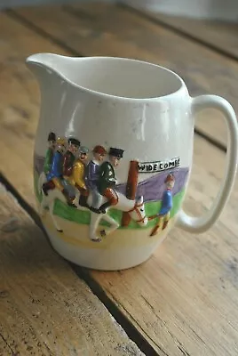 Buy Widecombe Fair Character Jug Devonmoor Jug Riders On Horse - Vintage Vase • 15£