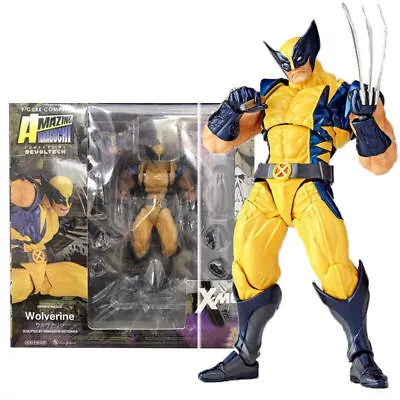 Buy Anime X-men Wolverine Action Figure Toy Revoltech Amazing Yamaguchi 16cm New • 25.99£