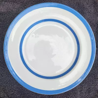 Buy 2T.G. Green Gresley Cornishware White And Blue Dinner Plates. 10  • 75.87£