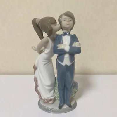Buy Lladro Nice Wedding Couple Elegant Graceful Formal Luxury Spain Figurine Japan • 178.37£