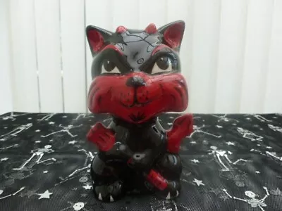 Buy Lorna Bailey Hand Painted Halloween  Mephisto   Devil Cat Signed Rare • 1.20£
