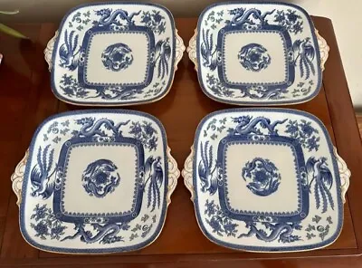 Buy Royal Crown Derby Fine Pattern 739934 Blue Dragon 4 Serving Platters • 25£