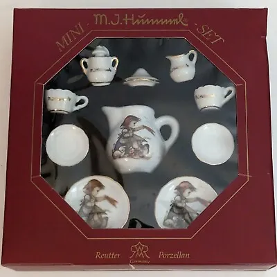 Buy Hummel Tea Set Miniature Goebel Reutter Tea Set Service For 2 Made In Germany • 19.27£