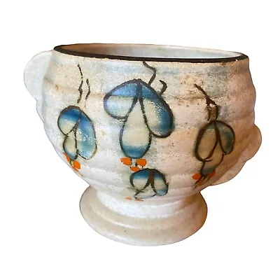 Buy Vintage 1930's Vase Barry England Art Deco Hand Painted Fine Pottery 8cm • 34.85£