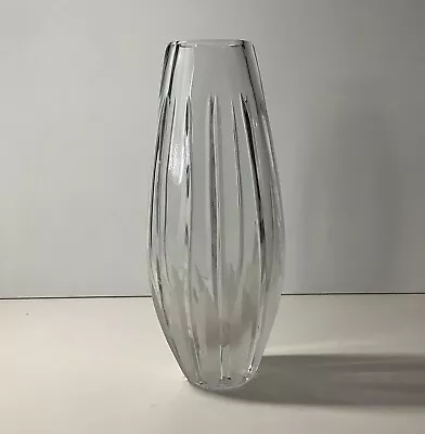 Buy Decorative Royal Doulton Lead Crystal Carnegie Vase 23.5cm • 19.99£