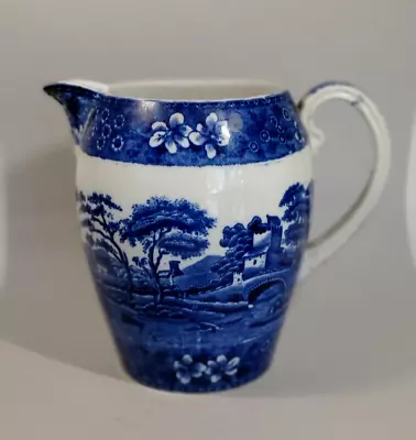 Buy Copeland Spode's Tower Blue Pitcher Old Mark 6.5 Inch • 42.63£