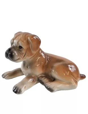 Buy Bone China Bull Dog Puppy Ornament Figurine Apx 4  • 9.90£