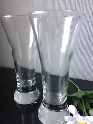 Buy Large SHOT Glasses Set Of 2 Tumbler Clear Drink Gin Vodka Sherry Glassware 100ml • 7£