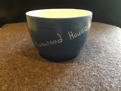 Buy Blue Devonware Pottery Bowl From Harewood House. • 6.50£