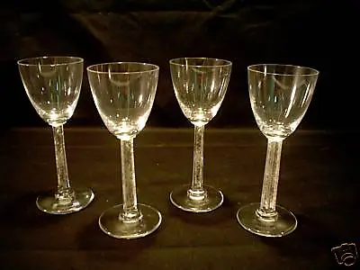 Buy Set/4 Lalique Crystal PHALSBOURG Cordial Goblets • 377.27£