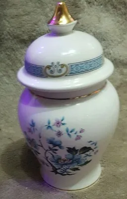 Buy Vintage Sadler England Vase Urn Oriental Ginger Jar With Lid Vgc 8 Inch Tall • 6.95£