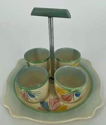 Buy Clarice Cliff Spring Crocus Egg Cup Set • 195£
