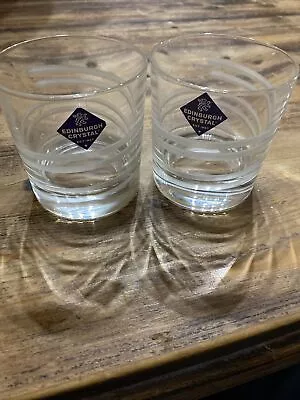Buy 2 Edinburgh Crystal Whisky Glasses • 25£