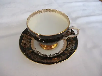 Buy Royal Grafton Fine Bone China Cup & Saucer Made In England Flowers  • 7.59£