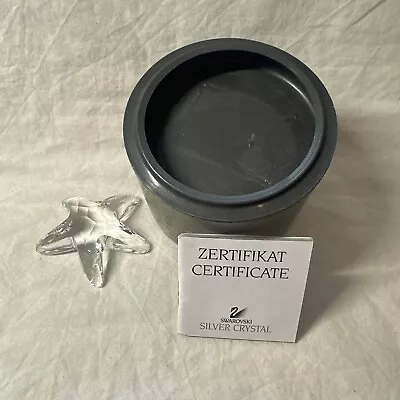 Buy Swarovski 679350 Starfish Sea Crystal Figure Glass  2005 Boxed Retired Coa • 9.99£