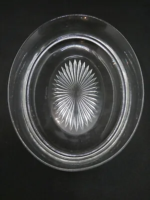 Buy Antique George Davidson Pressed Glass Bowl/Salad Bowl, Art Deco, Vintage, Oval • 7.99£