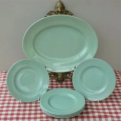 Buy Woods Ware Beryl Tea Cake Plates & Serving Patter 1940s Utility Pottery Vintage  • 29.99£