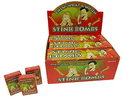 Buy Choose Amount Of Stink Bombs Funny Prank Joke Rotten Eggs Nasty Smell • 16.99£