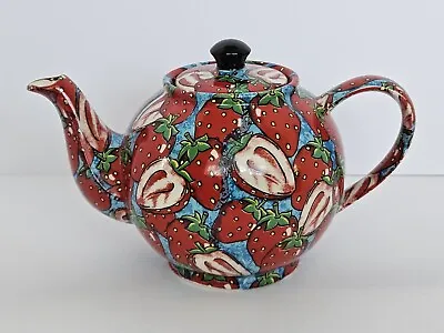 Buy Vintage Paul Cardew Design Classic Strawberries Teapot W/ Lid 5 Cups • 48.35£