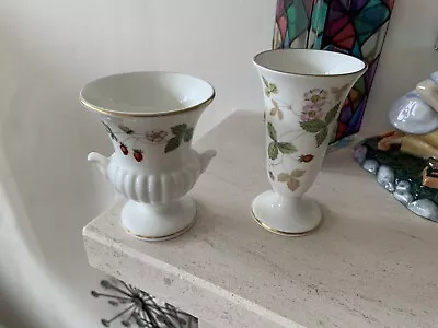 Buy Wedgewood Small Vases Or Pottery Pair • 9.99£