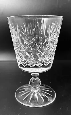Buy Webb Thomas Crystal Warwick Glass Water Goblet Wine Glass - 5” Tall • 12.50£