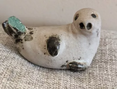 Buy Stoneware Seal Marker Animal Friends Cornwall (Mousehole Pottery) Ornament • 5.99£