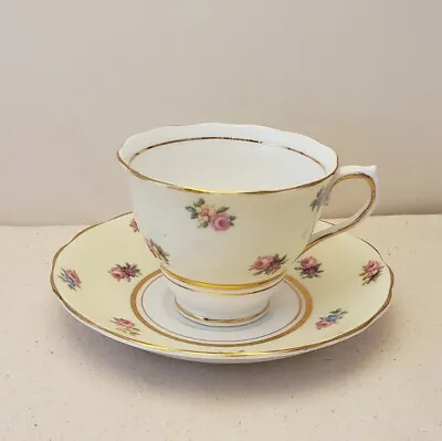 Buy Vintage Colclough Bone China Tea Cup & Saucer Floral Made In Longton England • 14.39£