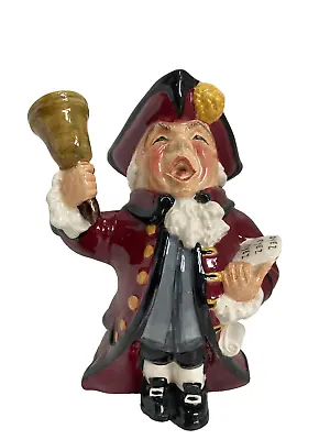 Buy Town Crier Toby Jug Roy Kirkham Staffordshire Vintage Character • 12.99£