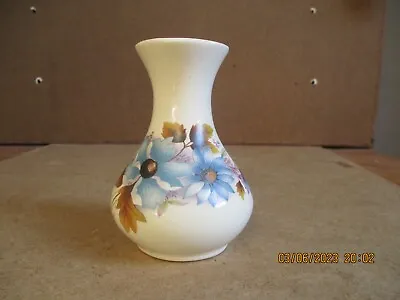 Buy Vintage  Buckfast Pottery Devon Floral Bud Vase 11 Cm Tall • 1.50£