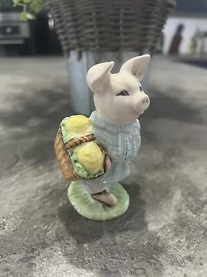Buy Beatrix Potter Little Pig Robinson Ceramic Figure 1989 Royal Albert England  • 12£