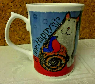Buy Feline Happy - Duchess Fine Bone China Mug - Made In England • 9.99£