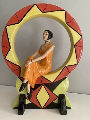 Buy Lorna Bailey Very Rare Deco Lady In Ring Limited Edition 4/5 Art Deco • 280£