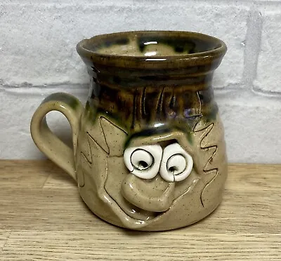 Buy Pretty Ugly Pottery Coffee Mug Cup Face Glazed Stoneware Made In Wales Funny • 12.99£