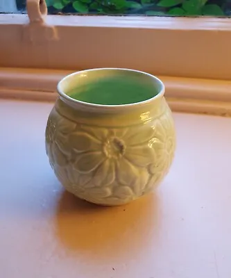 Buy Vintage Sylvac Green Daisy Pot • 14£