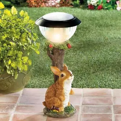 Buy Solar Garden Squirrel Statue Ornament Animal Light Lamp Lawn Cat Climbing △υ σ( • 9.38£