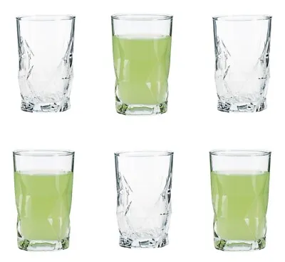 Buy Very Small Drinking Tumbler Glasses. Tall Shot Glass. (110 Cc/ml)(Pack Of 6). • 16.95£