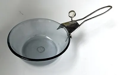 Buy Vintage Pyrex Flameware Glass Pan With Detachable Handle • 14.99£
